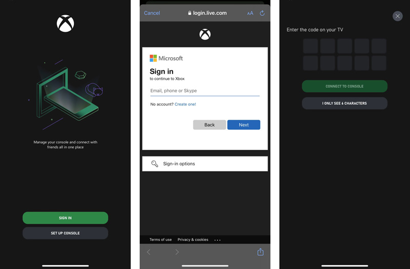 Conecte el iPhone a Xbox One con la aplicación Xbox
