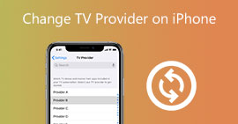 Cambiar proveedor de TV en iPhone