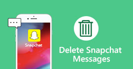 Eliminar mensajes de Snapchat
