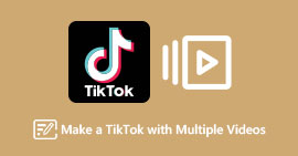 Haz un TikTok con varios videos
