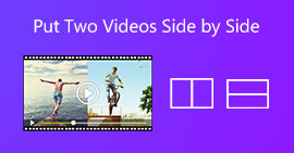 Coloca dos videos uno al lado del otro