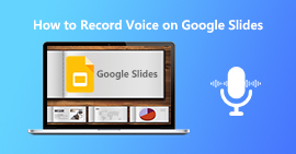 Grabar voz en Presentaciones de Google