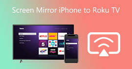 Espejo de pantalla iPhone a Roku TV