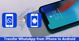 Transferir mensajes de WhatsApp desde iPhone a teléfono Android