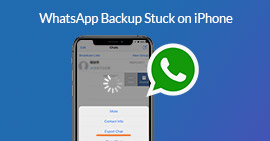 Copia de seguridad de Whatsapp atascada en iPhone