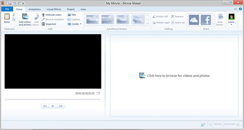 Agregar foto de video a Windows Movie Maker