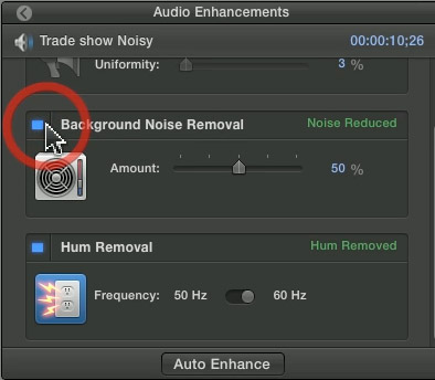 Eliminar audio de video con Final Cut Pro