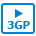 Logotipo de convertidor 3GP gratuito