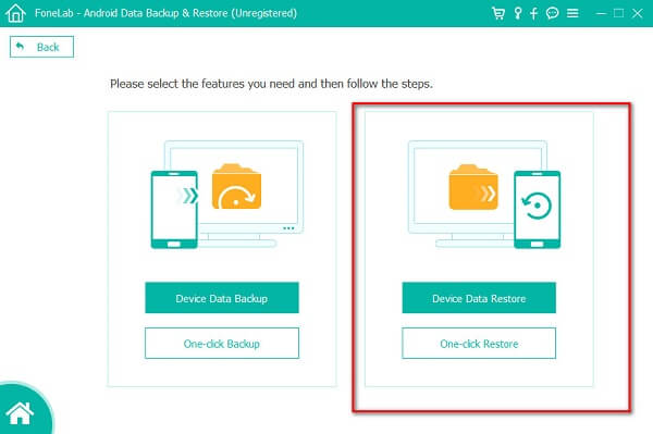 Restaurar copia de seguridad de Android