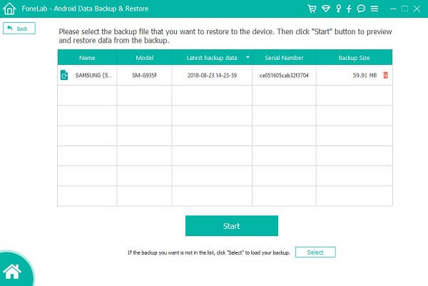 Restaurar datos de Motorola