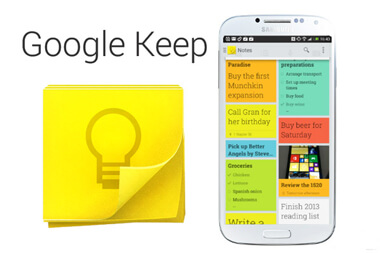 La mejor aplicación para tomar notas para Android - Google Keep