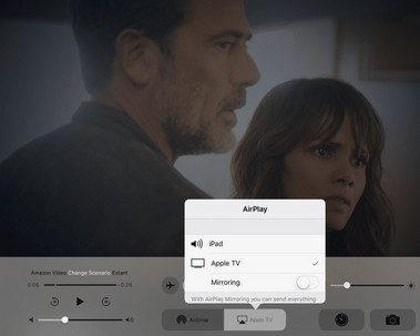 Conecte el iPad al Apple TV con AirPlay