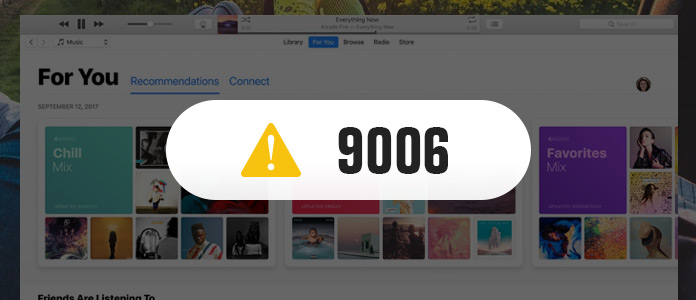 Error de iTunes 9006