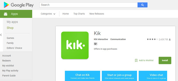 Kik Mensajero Apk