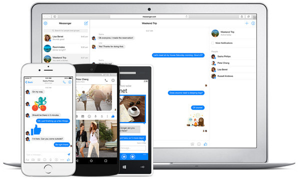 Aplicación Facebook Messenger