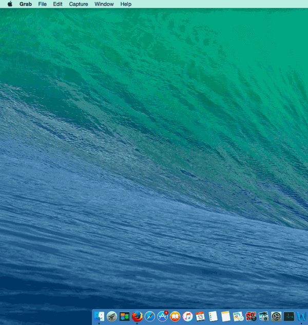 Imprimir pantalla en Mac con Grab