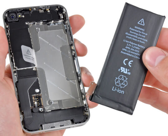 Comprobar la batería del iPhone