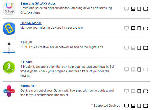 Servicios Samsung