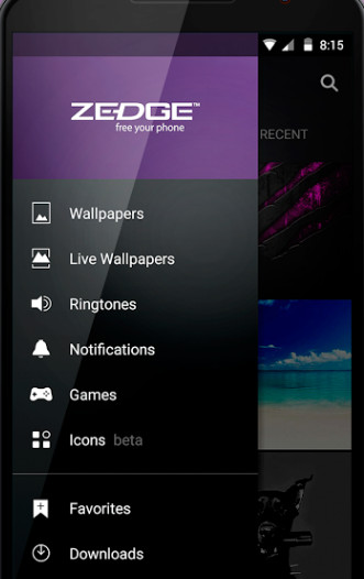 Descarga la aplicación Zedge para Android