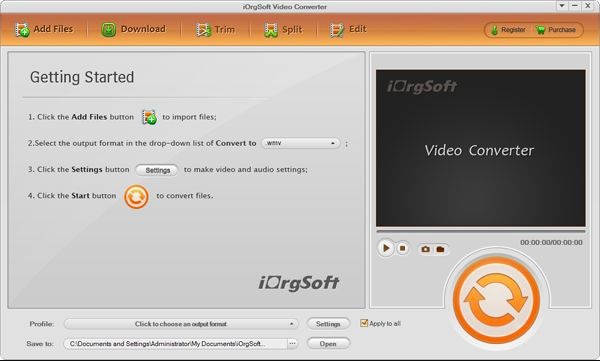 iOrgSoft BlackBerry Video Converter