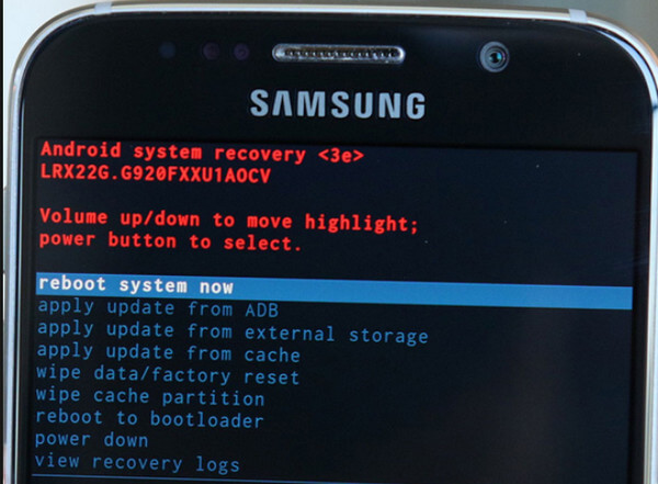 Modo de recuperación de Samsung