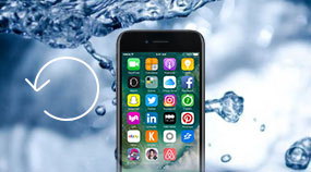 Recuperar datos perdidos de iPhone dañado por agua