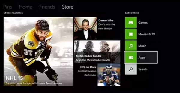 Inicio de Xbox One