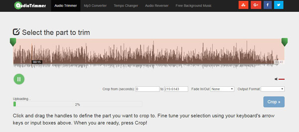 Recortadora de audio