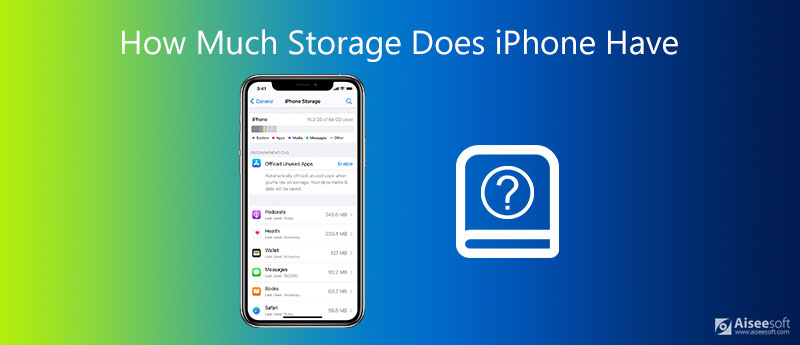 ¿Cuánta dosis de almacenamiento tiene el iPhone?