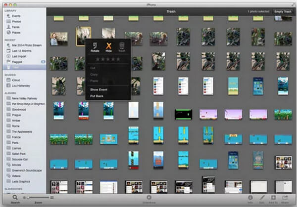 Cómo recuperar fotos borradas de iPhoto en Mac