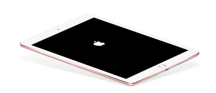 iPad atascado en el logotipo de Apple