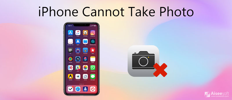 iPhone no puede tomar fotos