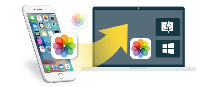 Transferir fotos desde el iPhone a la computadora Mac