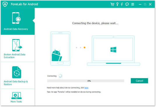 Conexión del dispositivo Android a la computadora