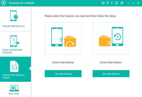 Elija el dispositivo de copia de seguridad de datos