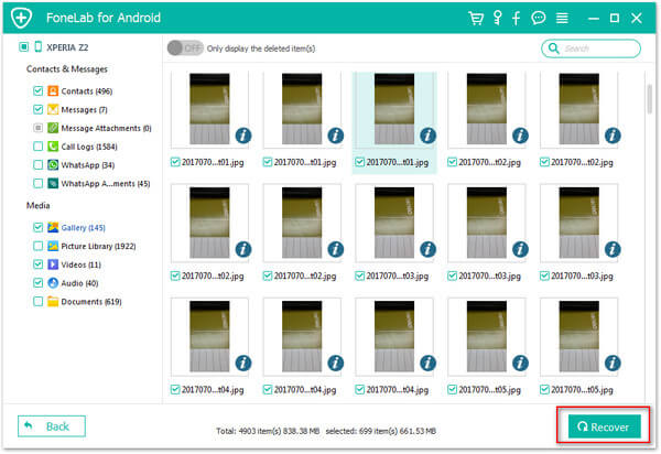 Recuperar datos del teléfono Android después del restablecimiento de fábrica