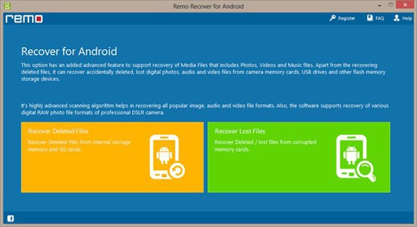 Recuperar Remo para Android