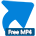 Logotipo de convertidor de MP4 gratuito