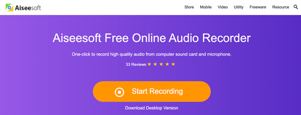 Grabador de audio en línea gratis