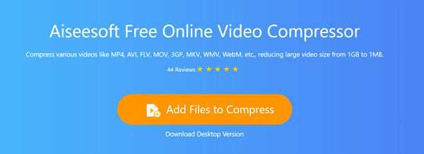 Compresor de video en línea gratis