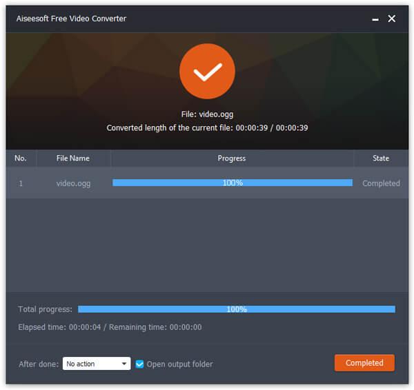 Convertir MP4 a OGG