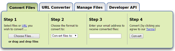 Convertir archivo WLMP en línea