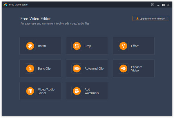 Ejecutar el editor de video