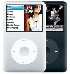 El iPod de sexta generación -iPod classic