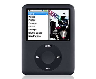 El iPod nano de tercera generación