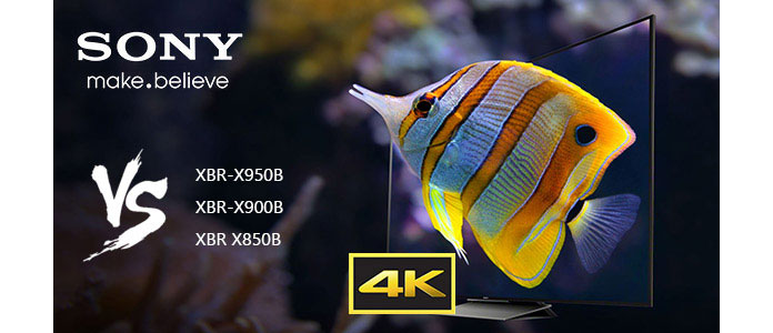 Comparación de televisores Sony 4K