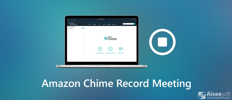 Grabar una reunión de Amazon Chime