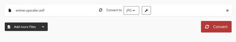 Conversión de Avif a Cloudconvert