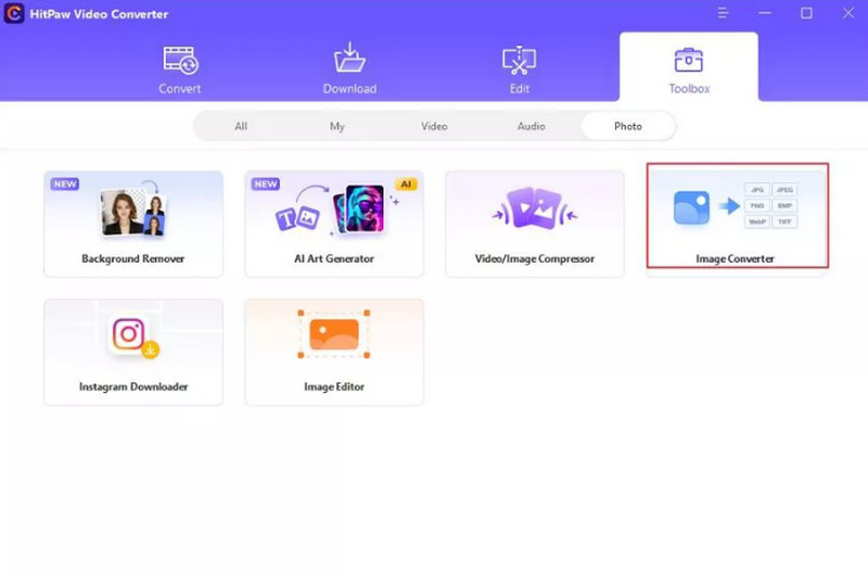 Hitpaw Elija un convertidor de imágenes