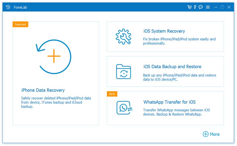 Interfaz de copia de seguridad y restauración de datos de iOS450